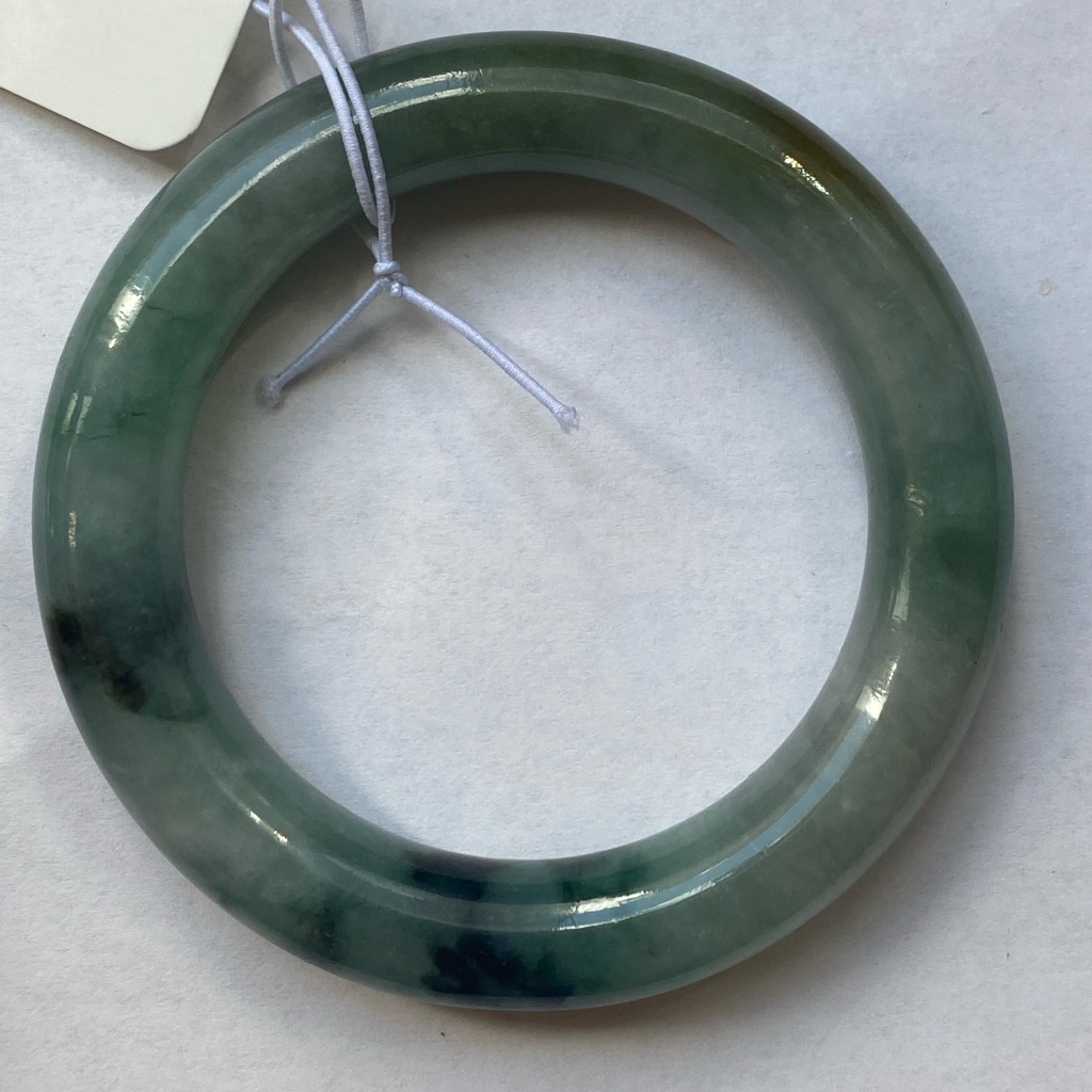 Jade Bangle- Untreated Type A 51.5mm